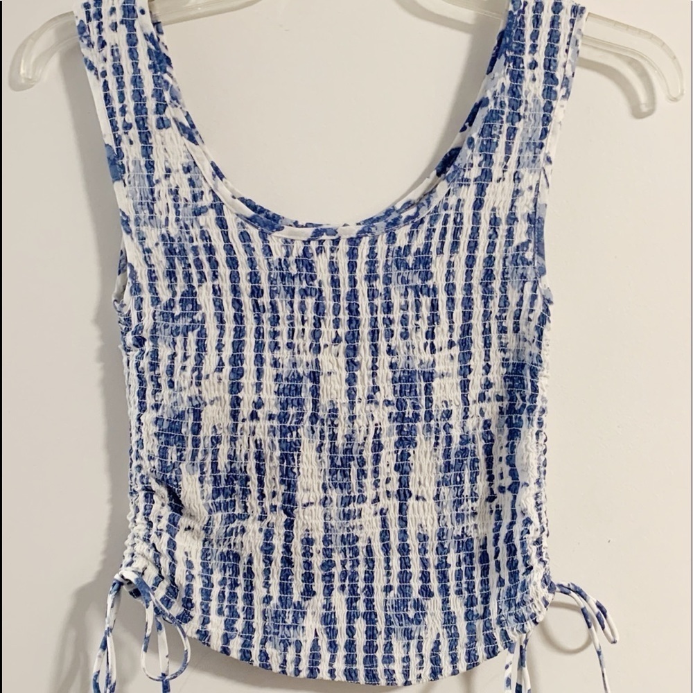 Tie dye crop tank